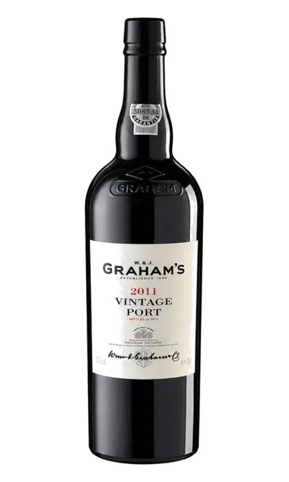Bouteille Graham’s Vintage Port 2011 détourée